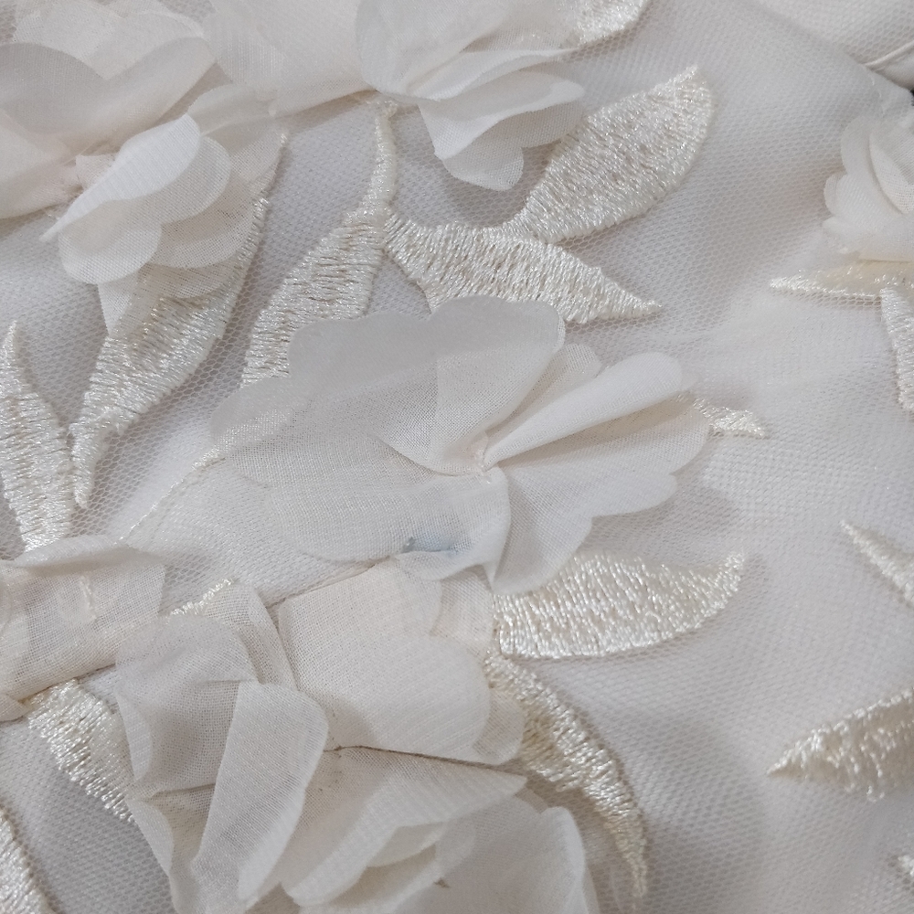 Prom dress custom cream floral JANE.X Emma - Picture 17 of 17